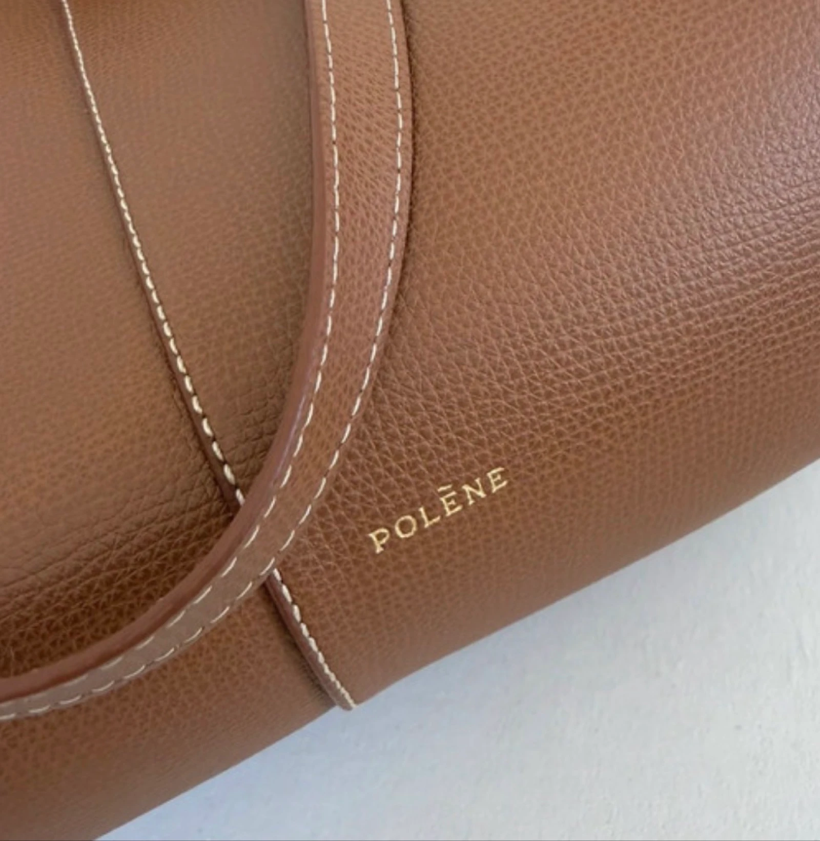 Bolsa Grande Polene Cyme Camel – photo 2